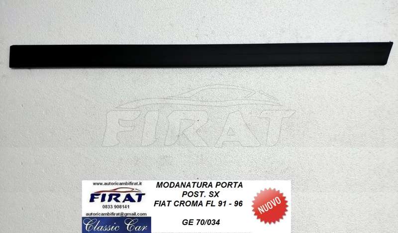 MODANATURA PORTA FIAT CROMA 91 - 97 POST.SX